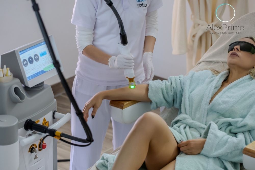 AlexPrime Multilaser Method®️ Behandlung für eine Individuelle Laser Haarentfernung
